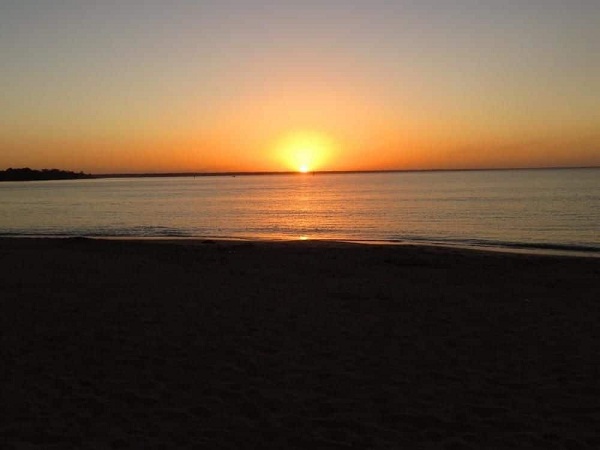 'Sunset view from the house' Casas particulares are an alternative to hotels in Cuba.